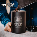 Copper Moon Whole Bean Coffee, Dark Roast, Sumatra, 2 lb
