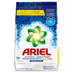 Ariel Powder Laundry Detergent, Original Scent, 211 oz, 132 Loads