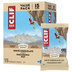 CLIF BAR Protein Energy Bars, White Chocolate Macadamia Nut, 15ct