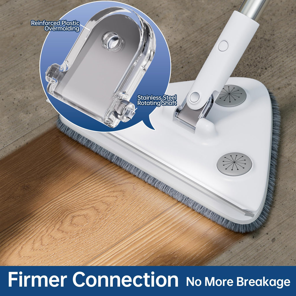POPMOP Wall Cleaner Mop with Long Handle, Wall Duster with Extension Pole, 3-in-1 Wall Cleaner, Dust Mop with 5 Reusable Pads