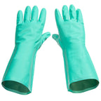 TUSKO PRODUCTS Best Nitrile Rubber Cleaning, Household, Dishwashing, Latex Free, Vinyl Free, Large (12 Pairs)