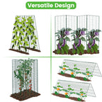 Toriexon Foldable Cucumber Trellis 48" L x 34" W