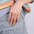 TRUMIUM 2mm 24K Gold Plated Tungsten Rings for Women Wedding Band Size 8