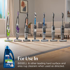Bissell Multi-Surface Pet Solution with Febreze freshness, For Use in CrossWave and Other Leading Hard Surface and Area Rug Cleaners, 80oz, Dissolves Dirt, grime, and Tough Sticky Messes