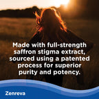 CalmCo Zenreva, Pure Saffron Extract, Non-GMO Vegan Capsules, 30 Count