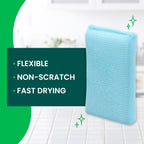 Scotch-Brite Dobie Colors Pads, Dobie Sponge for All Purpose Cleaning of Kitchen, Bathroom, and Household, Non Scratch Pads Safe for Non-Stick Cookware, 24 Count