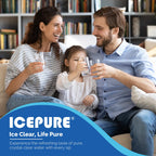 ICEPURE ADQ36006101 Replacement for LG LT700P, Kenmore Elite 9690, ADQ36006102, RFC 1200A, 46-9690 469690, ADQ36006101-S, LFXS30766S, WSL-3, FML-3, Refrigerator Water and LT120F Fresh Air Filte,3Combo