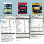 Organifi Sunrise to Sunset Power Box (9.5 Oz. Each) - Organic Superfood Powder - Green Juice, Red Juice, Golden Milk- 30-Day Supply - Vegan