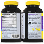InnovixLabs Triple Strength Omega 3 Supplement, Burpless Fish Oil for Women and Men - 900 mg EPA & DHA, Brain & Joint Support, Award Winning & Third-Party Tested, 200 Softgels