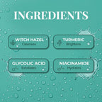 Urban Skin Rx® Witch Hazel Brightening & pH Balancing Toner, Exfoliated & Clarifies Clogged Pores, Improves The Appearance of Uneven Skin Tone, Reduces Redness & Brightens Dull Complexions, 4.5 Fl Oz