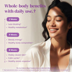 BariMelts OvaSync - Hormone Balance & Ovarian Support Supplement for Women - Clinically Studied Berberine Phytosome for Metabolic Support, Cycle Regularity & Ovarian Health - 60 Smooth-Coated Caplets