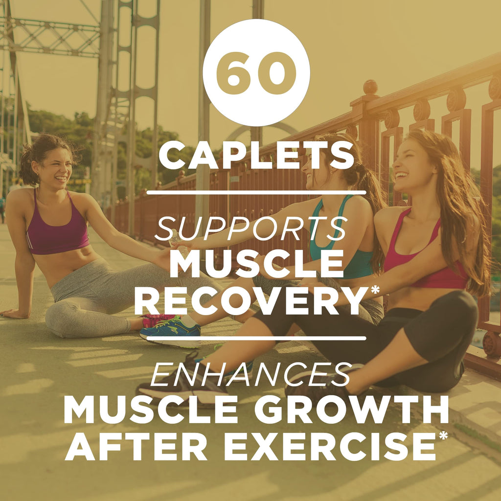 AdvoCare Nighttime Recovery Amino Acid & Herbal Supplement - Muscle Recovery Supplement with Ashwagandha, L-Arginine, Magnesium & More - 60 Caplets