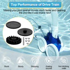 9-100-1132 Drive Train Gear Kit for Zodiac Polaris 360, 380, Vac-Sweep 360 & 380 Pool Cleaner, Pool Cleaner Drive Gear Rebuild Replacement Parts with Turbine Bearing
