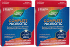 Nature's Way Complete Probiotic Pearls,Supports Digestive Balance*,1 Billion Live Cultures,Supplement for Men and Women,No Refrigeration Required,30 softgels,(Pack of 2)