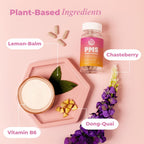 BIOTOPLEVEL PMS Support Supplement for Women & PMS Relief, Hormone Balance & Menstrual Period Relief for Cramps, Bloating & Mood Swings with Chasteberry, Vitamin B6, Lemon Balm, Dong Quai, 30 Count