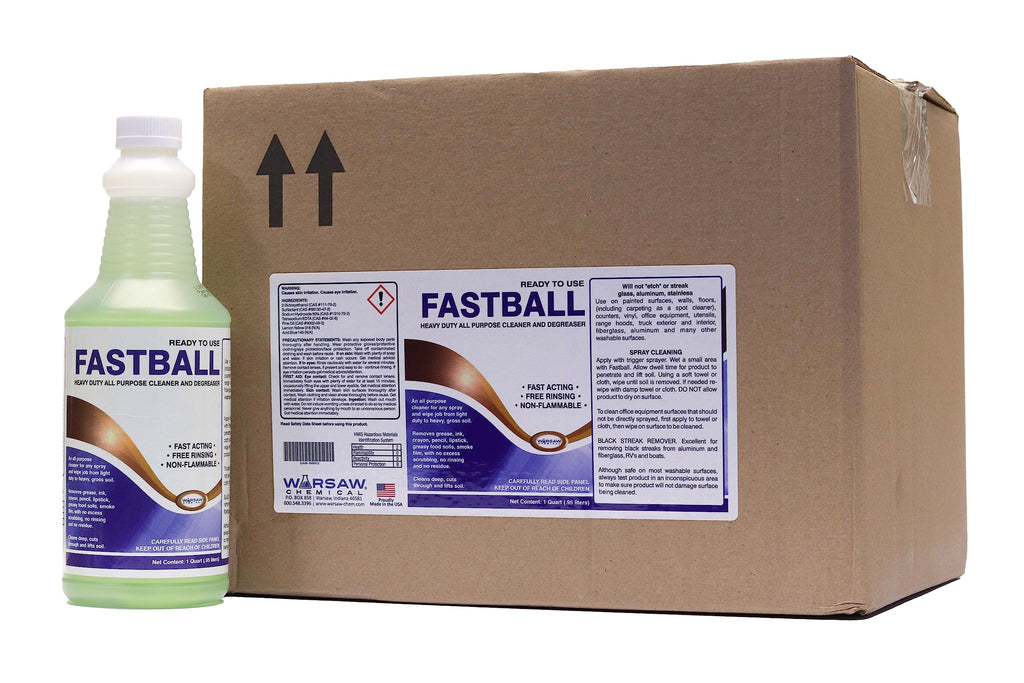 Warsaw Fastball Concentrated Cleaner & Degreaser, Pine, 1-Quart