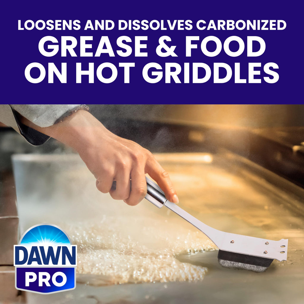 Dawn PRO Hi-Temp Grill & Griddle Cleaner for Commercial Use (32 oz, 6 pack)