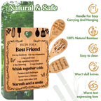 Best Friend Birthday Gifts for Women - Bamboo Cutting Board Set, Bestie Friendship Gifts for Women, Ideal Gifts for Birthday Graduation Wedding Job Move House Christmas Thanksgiving.