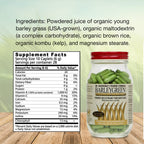 BARLEYGREEN Dr. Hagiwara's Premium Caplets Vegetable Supplement w/Kelp & Brown Rice (280 Tablets)