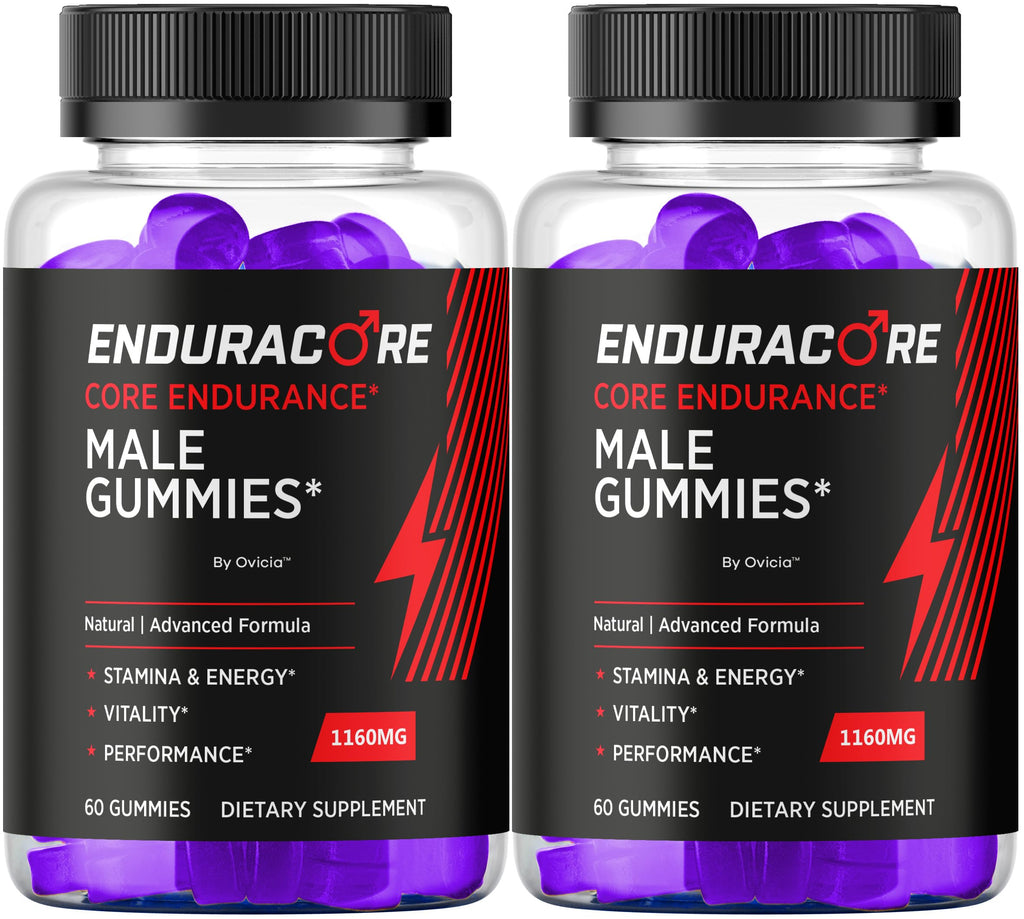 (2 Pack) Enduracore Gummies - Official Enduracore Gummys with All Natural Ingredients, Advanced Daily Maximum Strength Formula for Wellness & Overall Health Support, 120 Gummies for 2 Months