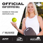 Franklin Sports x-40 Performance Outdoor Pickleballs - Usapa Approved (12 Pack)