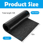 codree 10 Ft x 16 Inch Above Ground Pools Pathways- Absorb Water Pools Ground Walkways- Pool Spa Floor Mat Pad for Above Ground Pools, Spas, Hot Tubs