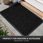 TEROKER 60"x36" Commercial Floor Mat, Non-Slip Waterproof Front Door Mat