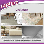 Capture Carpet Total Care Kit 400 - Home Couch and Upholstery, Car Rug, Dogs & Cats Pet Carpet Cleaner Solution - Strength Odor Eliminator, Stains Spot Remover, Non Liquid & No Harsh Chemical