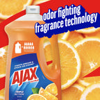 Ajax Ultra Liquid Dish Soap Orange Scent, Triple Action, 90 fl oz Bottle