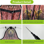 flyonte Bird Scare Flying Kite with 4m Pole Has The Effect of Scaring Birds