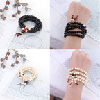 108 Mala Bead Bracelets 8MM Buddhist Prayer Sandalwood Wood Beaded Bracelet