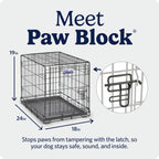 Midwest 24-Inch Single Door iCrate, for Small Breeds, 12-20 lbs