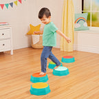 B. toys Battat Balancing Beams and Stepping Stones - 13 Pieces