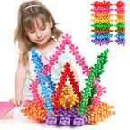 TOMYOU 300 Pcs Building Blocks Kids STEM Toys Educational Sets Interlocking Plastic for Preschool Boys and Girls Aged 3+, Safe Material Creativity