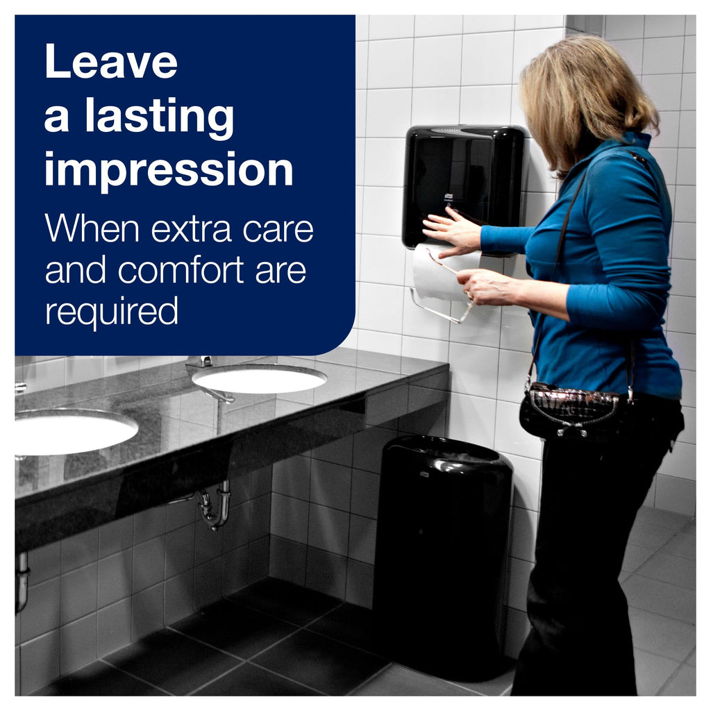 Tork Matic Paper Towel Dispenser, Intuition Sensor, Black, Elevation, H1, non-contact One-at-a-Time dispensing, 5511282