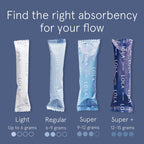 LOLA Organic Tampons, Regular Absorbency, 32 Count