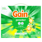 Gain Powder Laundry Detergent, Original Scent, 167 Loads, 154 OZ