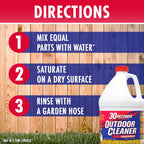 30 SECONDS Outdoor Mold & Mildew Cleaner & Stain Remover Concentrate | 128 fl. oz. | 2 Pack