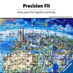 Ravensburger Cozy Christmas 500 Piece Large Format Jigsaw Puzzle for Adults