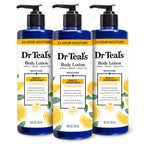 Dr Teal's Body Lotion, Lemon Prebiotic Lemon Balm & Essential Oils, 18 fl oz (Pack of 3)