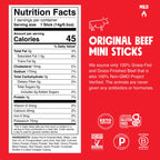 Chomps Original Beef Chomplings, Grass-Fed & Finished, 24ct, Protein Snack