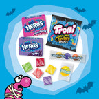 Halloween Candy Classic Fun Trick-or-Treat Assortment with Nerds, Trolli, Now and Later, Lemonhead, Gobstoppers, 260 Pieces, 69.3 Ounces, Variety Bag, 4.88 pounds