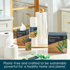 Grove Co. Bamboo Toilet Paper Tree Free & Septic Safe Bath Tissue, Ultra Soft, Durable, & Absorbent 3 Ply Sheets (1 Roll = 44.4 sq ft) Bulk Toilet Paper (Pack of 18 Rolls)