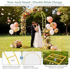 WellSign Balloon Arch Stand 7.2FTx4.3FT Trellis for Climbing Plants Outdoor