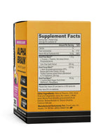 ONNIT Alpha Brain Instant Cognitive Support Drink Mix, BlackBerry Lemonade Flavor, Nootropic Supplement for Focus, Memory, and Clarity, 0.13 oz Packets, 30 Count