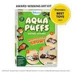 Skillmatics Aqua Puffs Animals, Paint by Number, Stocking Stuffer for Kids