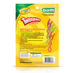 GUM Crayola Twistables Kids Flossers with Fluoride, Designed for Little Hands, Three Fun Fruit Flavors, Easy-to-Use Dental Floss Picks for Children Ages 3+, 90 Count (Pack of 4)