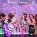 Rossetta Galaxy Star Night Light Projector, Nebula Lights for Kids Room