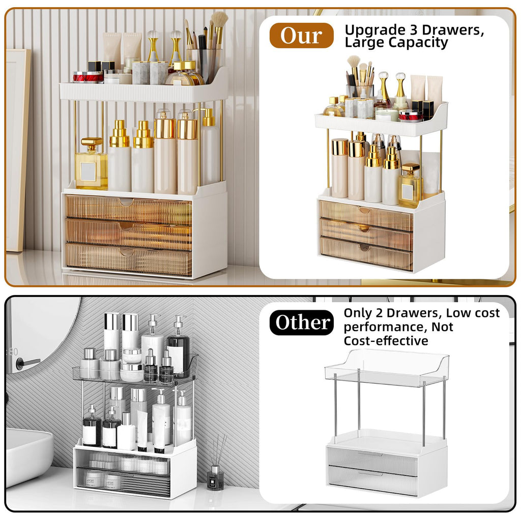 StorBin Arcylic 5-Tier Makeup & Skincare Organizer for Vanity, Bath