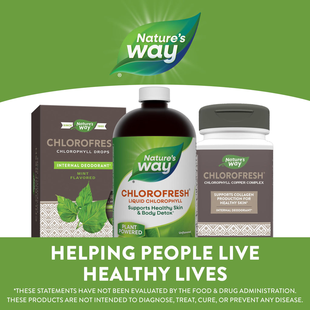 Nature's Way Chlorofresh, Natural Flavor, 16 oz Bottle (Packaging May Vary) (Pack of 2)